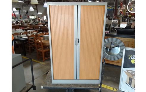 ARMOIRE BUREAU 2 PORTES COULISSANTES