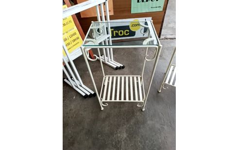 TABLE SELLETTE FER FORGÉ