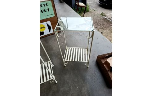 TABLE SELLETTE FER FORGÉ