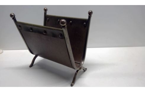 REVISTERO AÑADA CUERO HIERRO FORJA