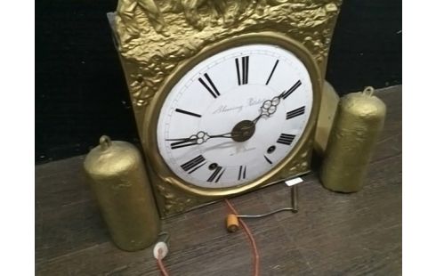 MECANISME D'HORLOGE AVEC BALANCIER + POIDS