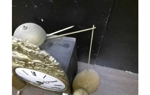 MECANISME D'HORLOGE AVEC BALANCIER + POIDS