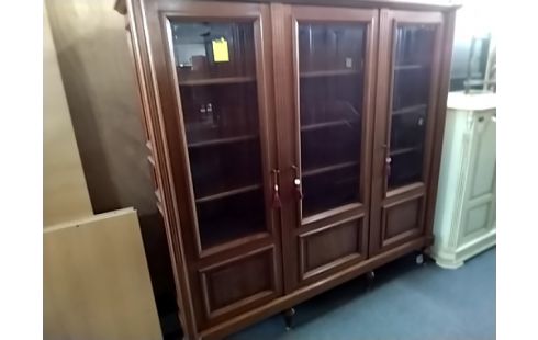 BIBLIOTHEQUE 3 PORTES