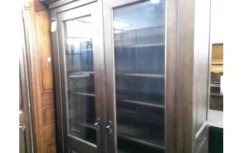 BIBLIOTHEQUE RUSTIQUE 2P VITREES