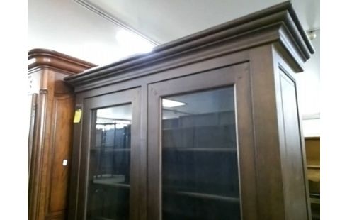 BIBLIOTHEQUE RUSTIQUE 2P VITREES