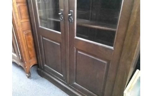 BIBLIOTHEQUE RUSTIQUE 2P VITREES