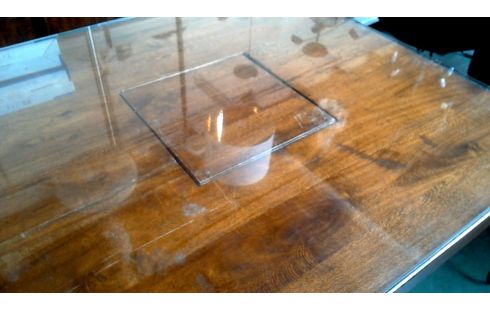 MESA DE COMEDOR COLONIAL HIELO