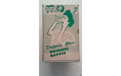 DECO-OBJECT FOPGLAS DRIPPING GLASS