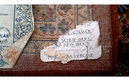 TAPIJT NATANZ OOSTERS BORDEAUX MET BLAUW