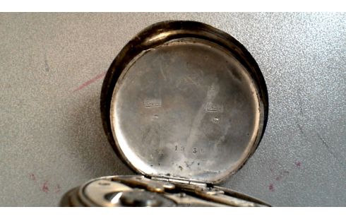 RELOJ DE BOLSILLO PLATA PARA RESTAURAR