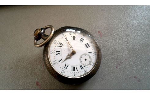 RELOJ DE BOLSILLO PLATA PARA RESTAURAR