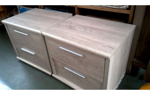 CABECERA LA UNIDAD LACADO 2 CAJONES, , MADERA LOOK