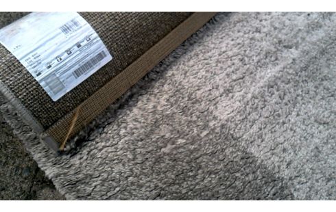 TEPPICH WEISS GRAU MODERN