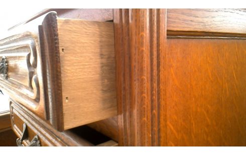 CHIFONIER ROBLE 4 CAJONES