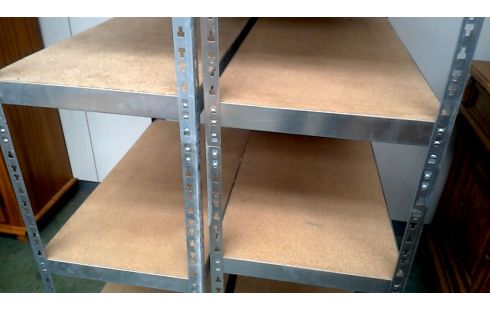 REGAL METALL, , HOLZ DAS STÜCK