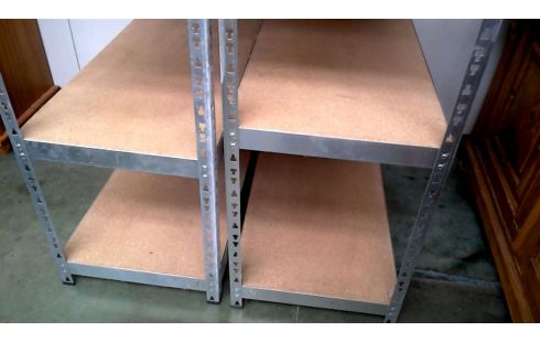 REGAL METALL, , HOLZ DAS STÜCK