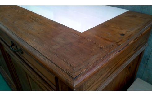 ARMARIO. ANTIGUO PINO 2 PUERTAS / 2 CAJONES