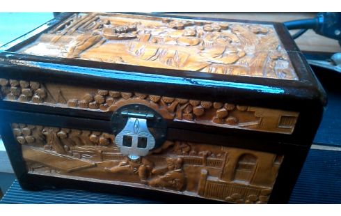 SCHMUCKDOSE ÖSTLICHER/-ES, , HOLZ