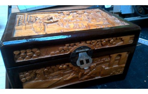 SCHMUCKDOSE ÖSTLICHER/-ES, , HOLZ