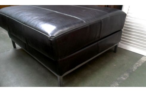 SITZKISSEN LEDER SCHWARZ IKEA