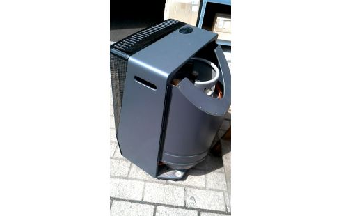 HEIZUNG ÜBER, , GASFLASCHE, , MOBILE