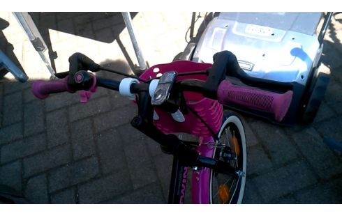 VELO ENFANT, , B'TWIN NOIR ROSE