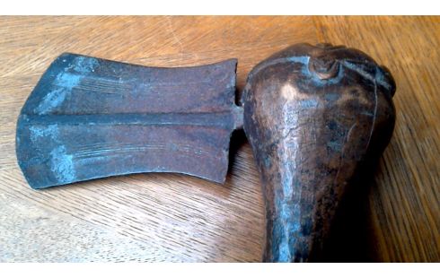 HACHE AFRICAIN, , BOIS FER