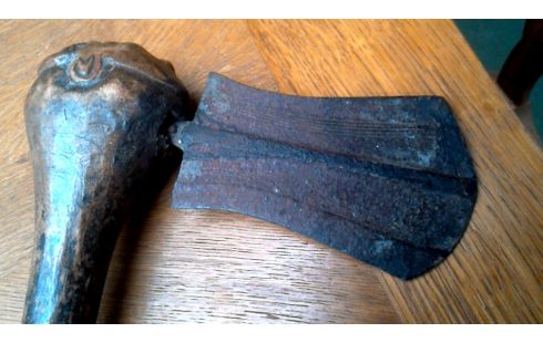 HACHE AFRICAIN, , BOIS FER