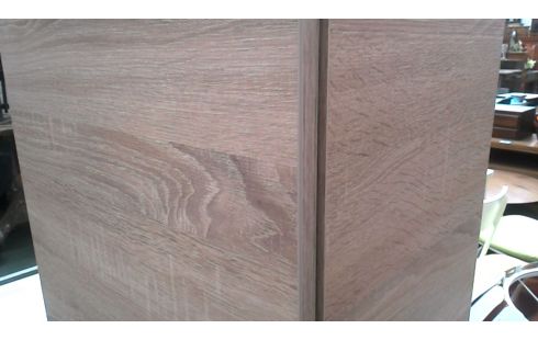 ELEMENT HAUT, , ARMOIRE 1 PORTE CERUSE, , BOIS LOOK