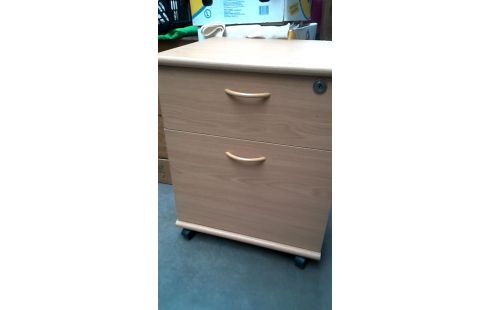 CAISSON DE BUREAU 2 TIROIRS, , MOBILE