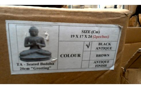BEELD SEATED BUDDHA