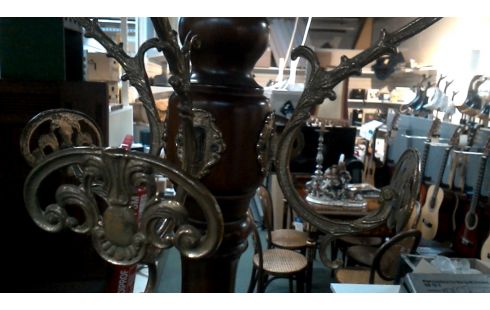 GARDEROBENSTÄNDER, , HOLZ KUPFER