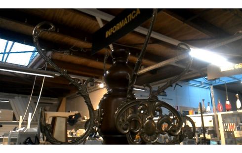 GARDEROBENSTÄNDER, , HOLZ KUPFER