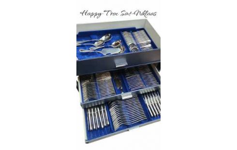 BESTECK EDELSTAHL, , KOFFER.