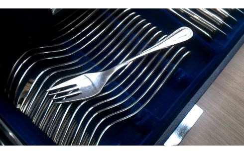 BESTECK EDELSTAHL, , KOFFER.