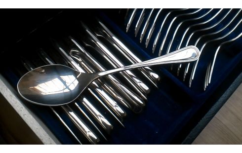 BESTECK EDELSTAHL, , KOFFER.