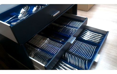 BESTECK EDELSTAHL, , KOFFER.