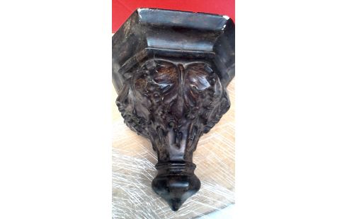 KONSOLE BRAUN, , POLYCHROM GIPS