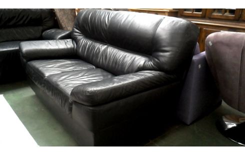 SALON NOIR CUIR