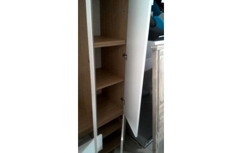 ROPERO BLANCA, , MADERA LOOK 4 PUERTAS 2 CAJONES