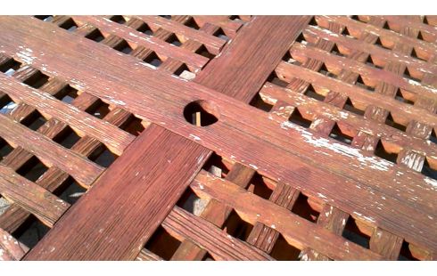 TUINTAFEL TEAK ROND ROYAL ARROW