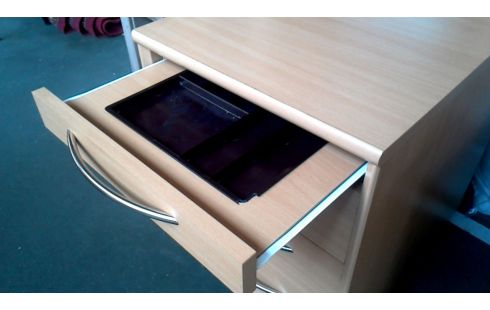 BLOC TIROIRS 4 TIROIRS FRENE LOOK, , MOBILE