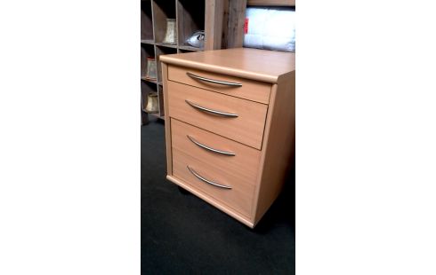 BLOC TIROIRS 4 TIROIRS FRENE LOOK, , MOBILE