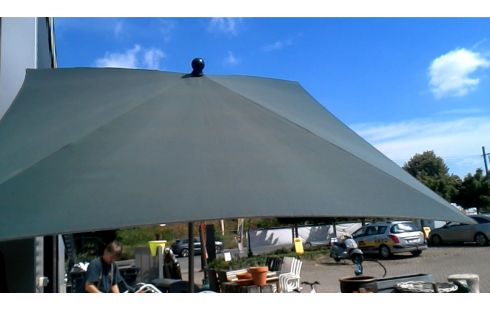 SONNENSCHIRM EDELSTAHL MET FUSS, , MOBILE