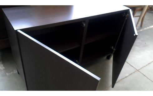 ARMARIO. IKEA NEGRO 2 PUERTAS