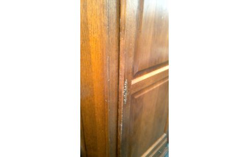 SCHRANK NUSSBAUM 1 TÜR / 1 SCHUBLADE