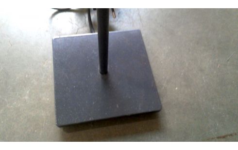 STEHLAMPE GRAU METALL