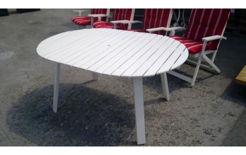 GARTENTISCH, , HOLZ WEISS