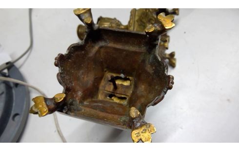 KANDELAARS PAAR BRONS