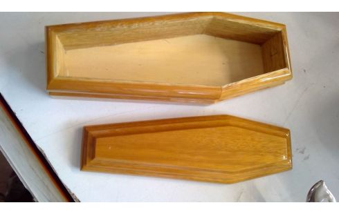 DOODSKISTJE PENNENBAKJE MINIATUUR